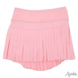 NEW AZARHIA girls mini pleated skort in pink
